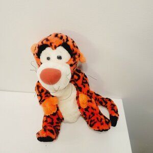 Vtg Tigger The Tiger Plush Animal Neon Orange 1998 Liberty Stuffed Toy